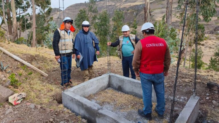 Contraloría detecta deficiencias en obra de agua y alcantarillado de más de S/7 millones en Huancabamba