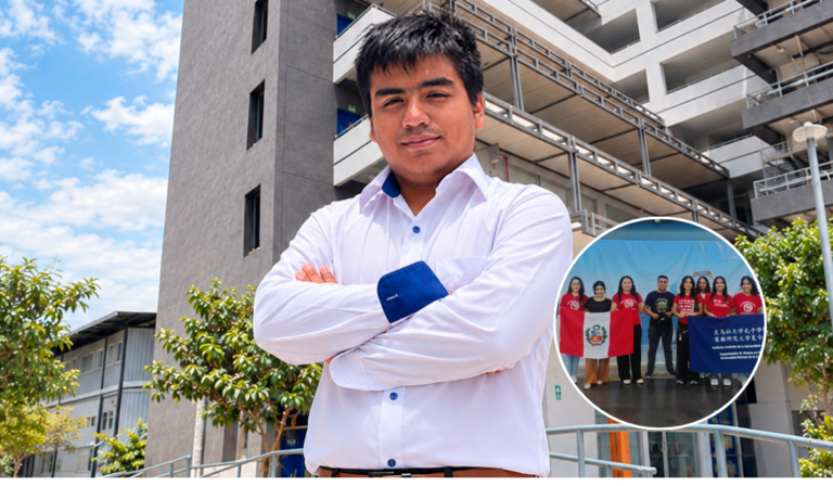 Tres ciclos, una beca y una meta en China: la historia de Bryan Quintana, talento tech de Senati Piura